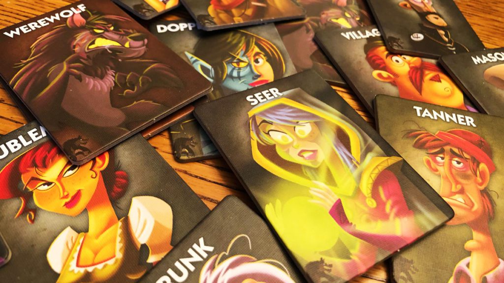 One Night Ultimate Werewolf Card Game Cards