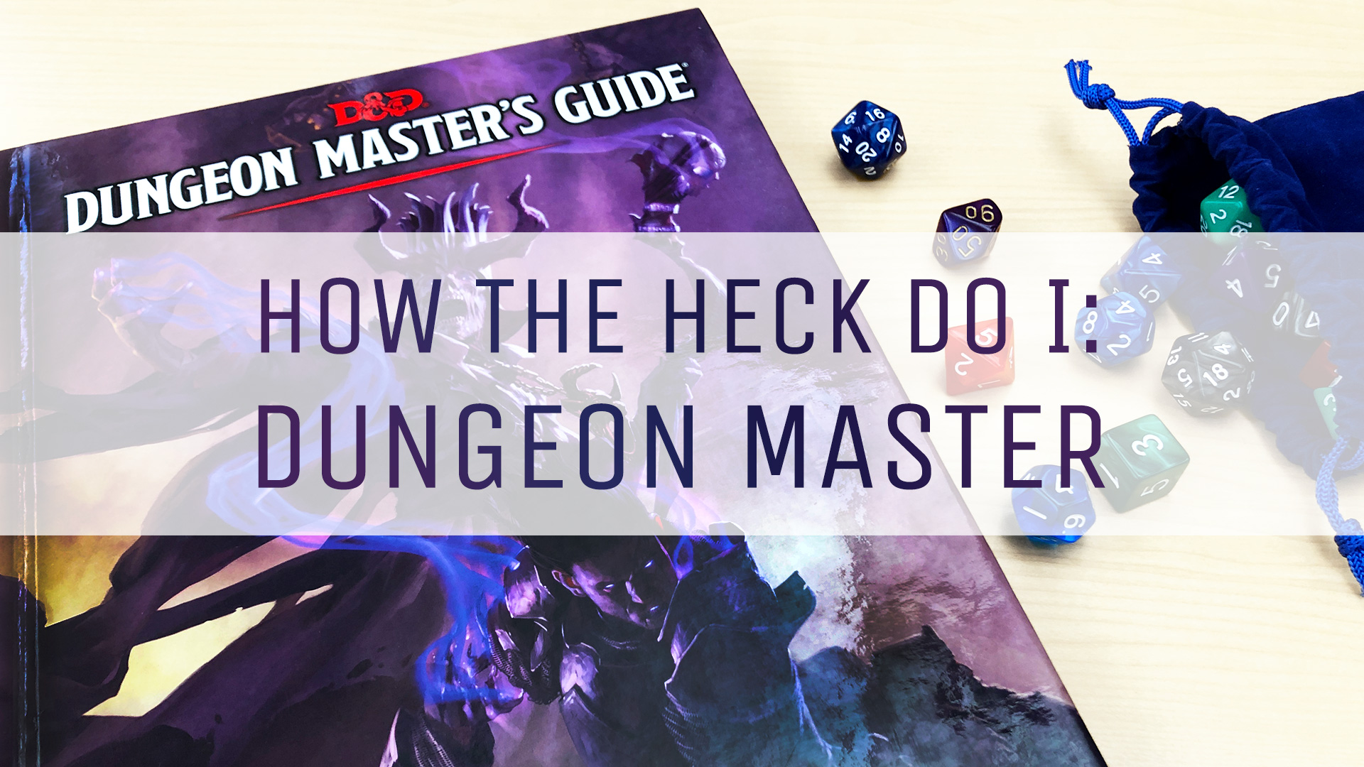 The Rook Room Presents How the Heck Do I Dungeon Master Header Graphic