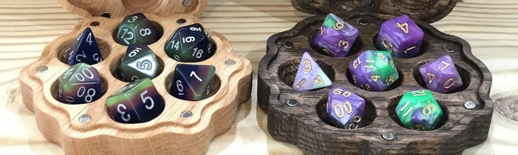 The Rook Room Dungeons & Dragons Gift Guide Dice Holders