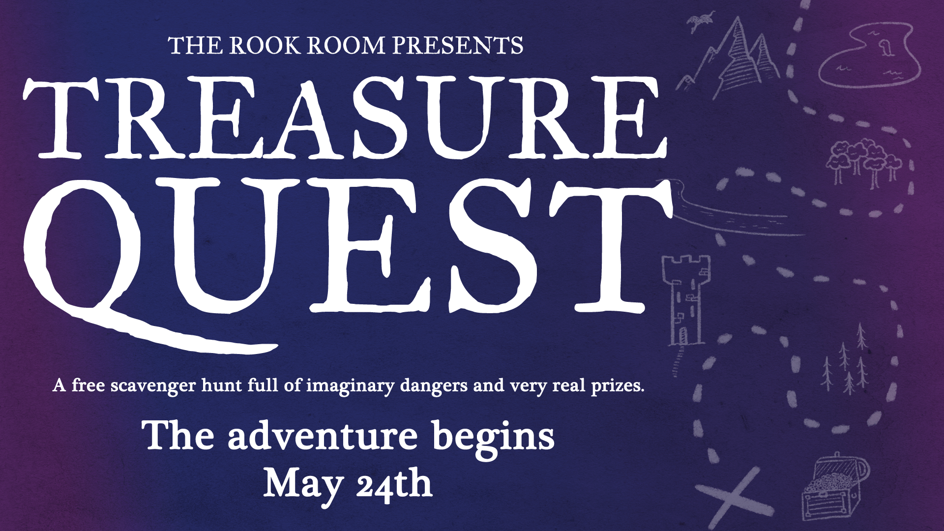 The Rook Room Presents Treasure Quest Scavenger Hunt Featured Image