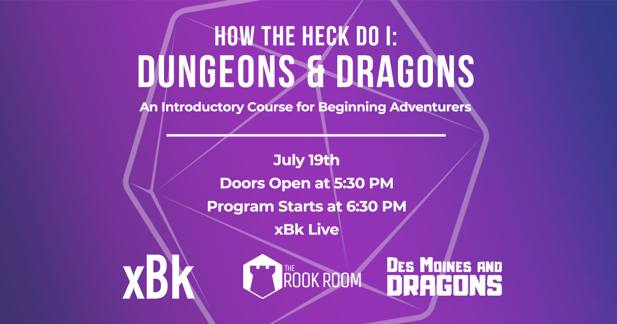 How the Heck Do I Dungeons & Dragons Event Banner
