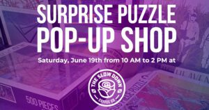 Surprise Puzzle Pop-Up Shop Banner June 19, 2021