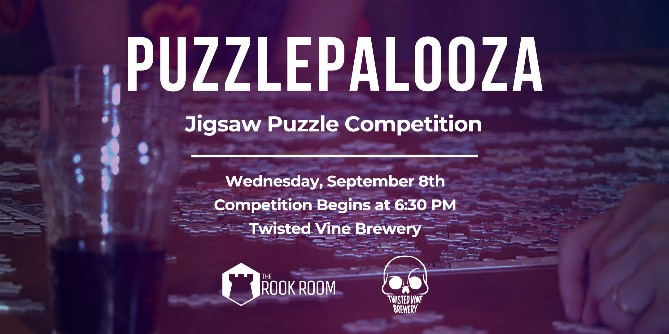 Puzzlepalooza Jigsaw Puzzle Competition September 8 2021 Banner