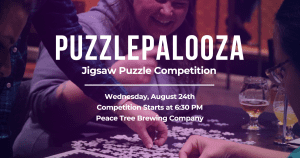 Puzzlepalooza Jigsaw Puzzle Competition Peace Tree Des Moines August 24, 2022 Event Image