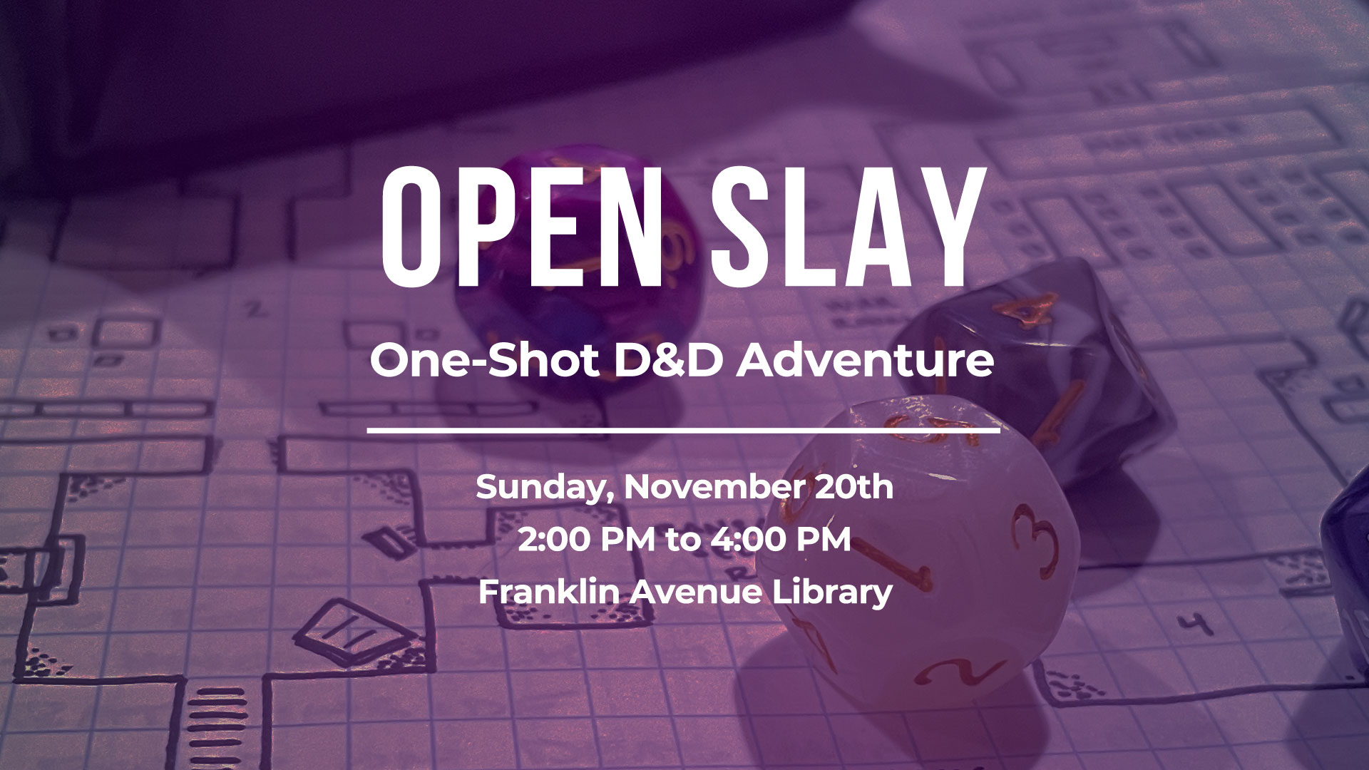 Open Slay One-Shot D&D Adventure November 20, 2022