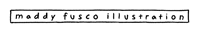 maddy fusco illustration logo
