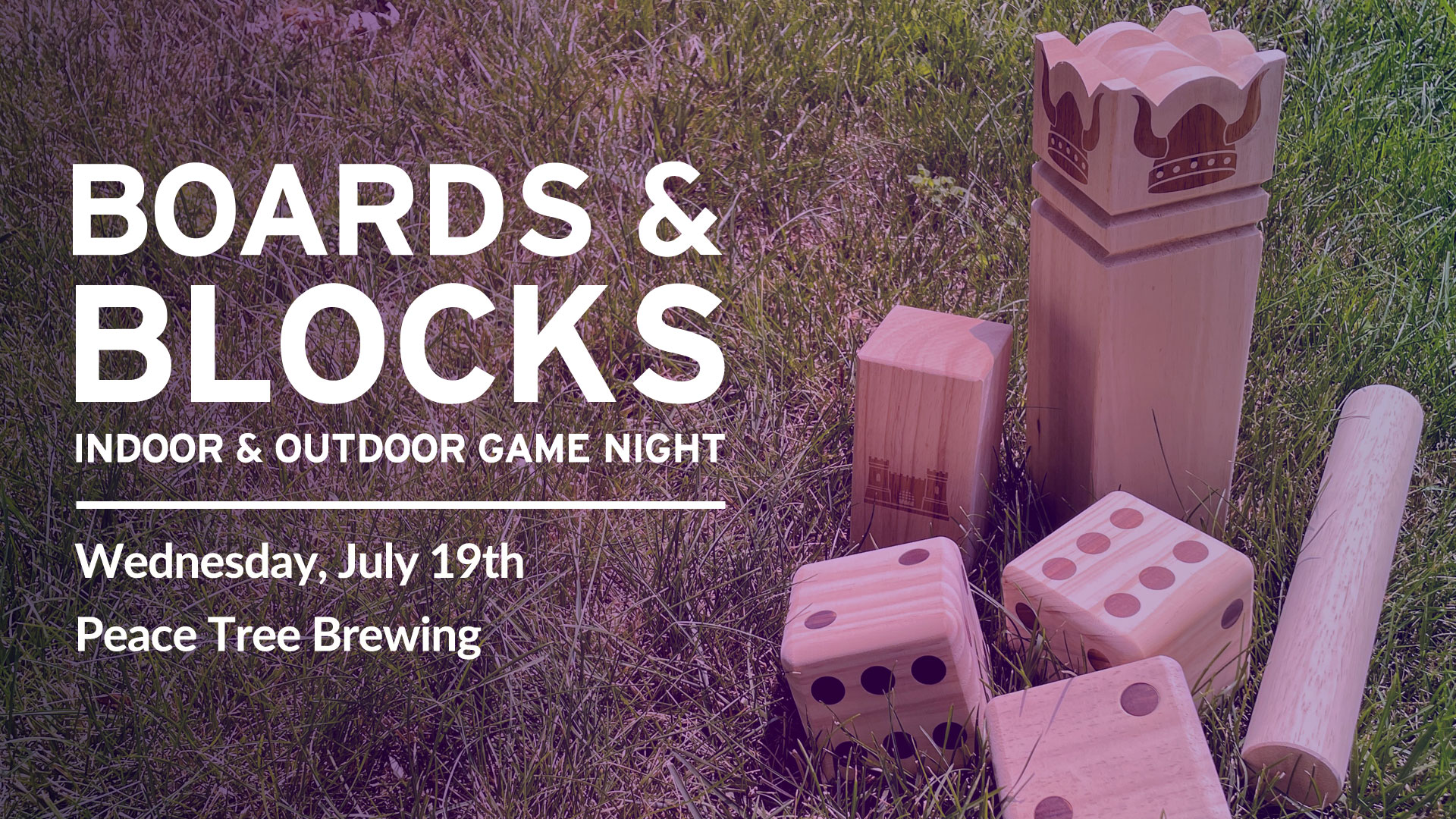 Boards & Blocks Indoor Outdoor Game Night Event Image