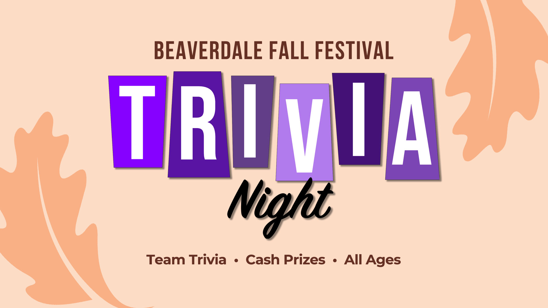 The Rook Room Trivia Night at Beaverdale Fall Festival Event Image