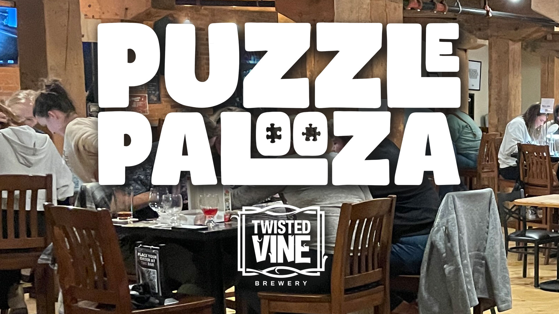 The Rook Room's Puzzlepalooza Jigsaw Puzzle Competition at Twisted Vine Brewery Des Moines, Iowa Event Image