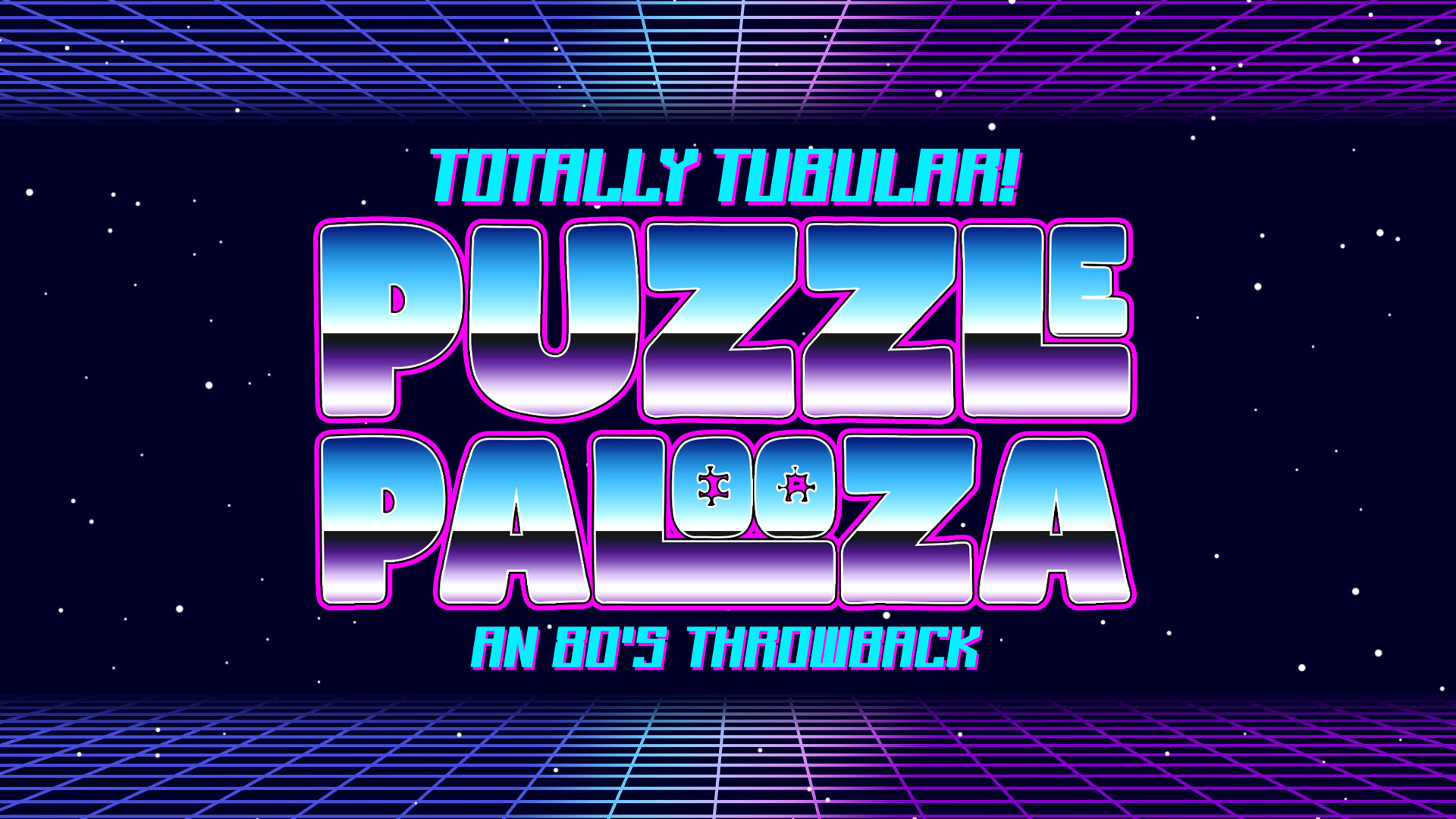 Totally Tubular A Puzzlepalooza 80's Throwback Event Image