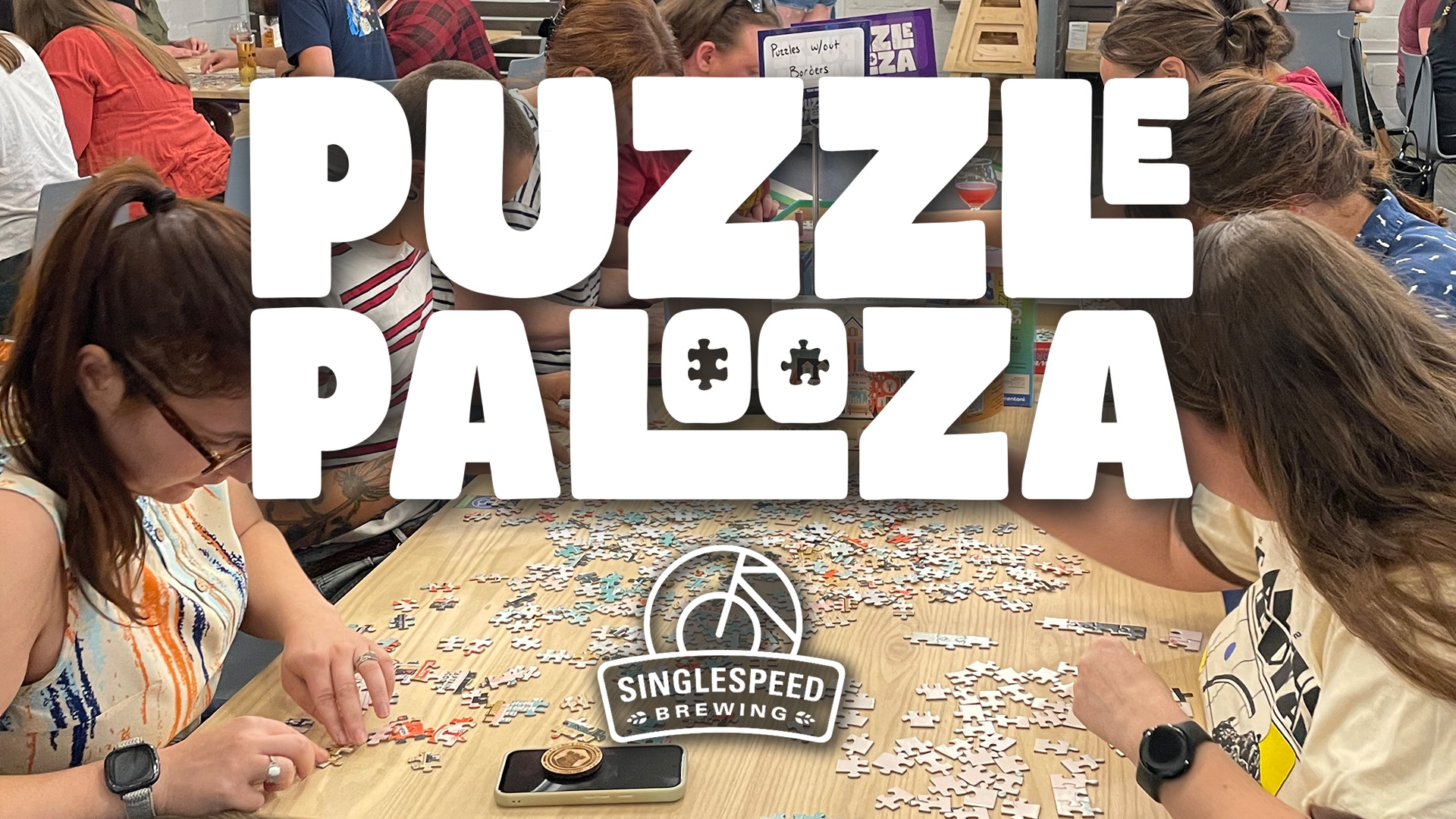 Rook Room's Puzzlepalooza Jigsaw Puzzle Competition at SingleSpeed Brewing Event Image