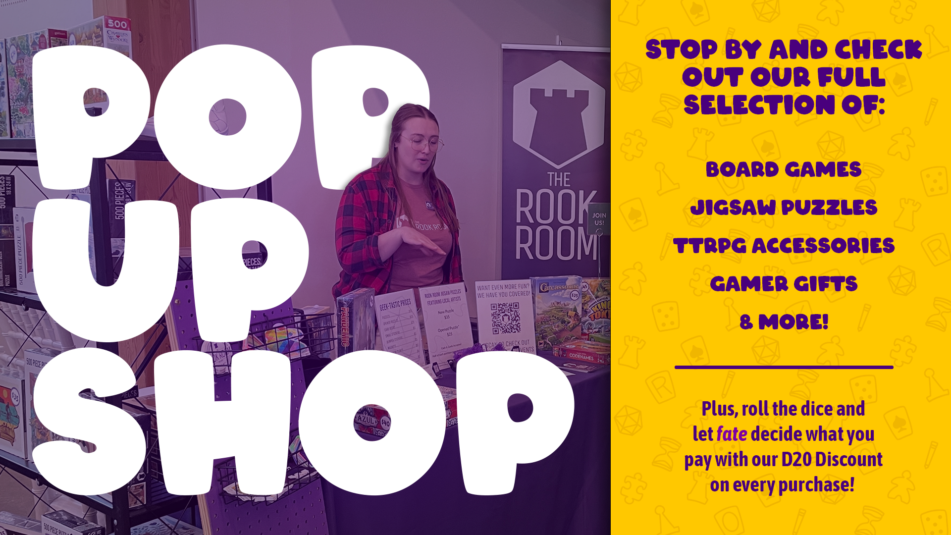 The Rook Room Pop Up Shop at The Slow Down Coffee on November 24th and 30th Event Image