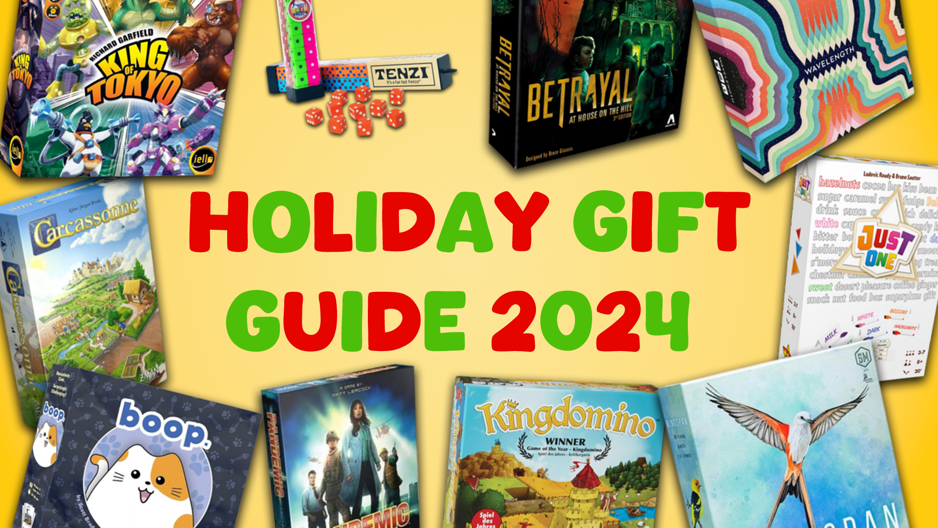 Rook Room Holiday Board Game Gift Guide 2024 Banner Image