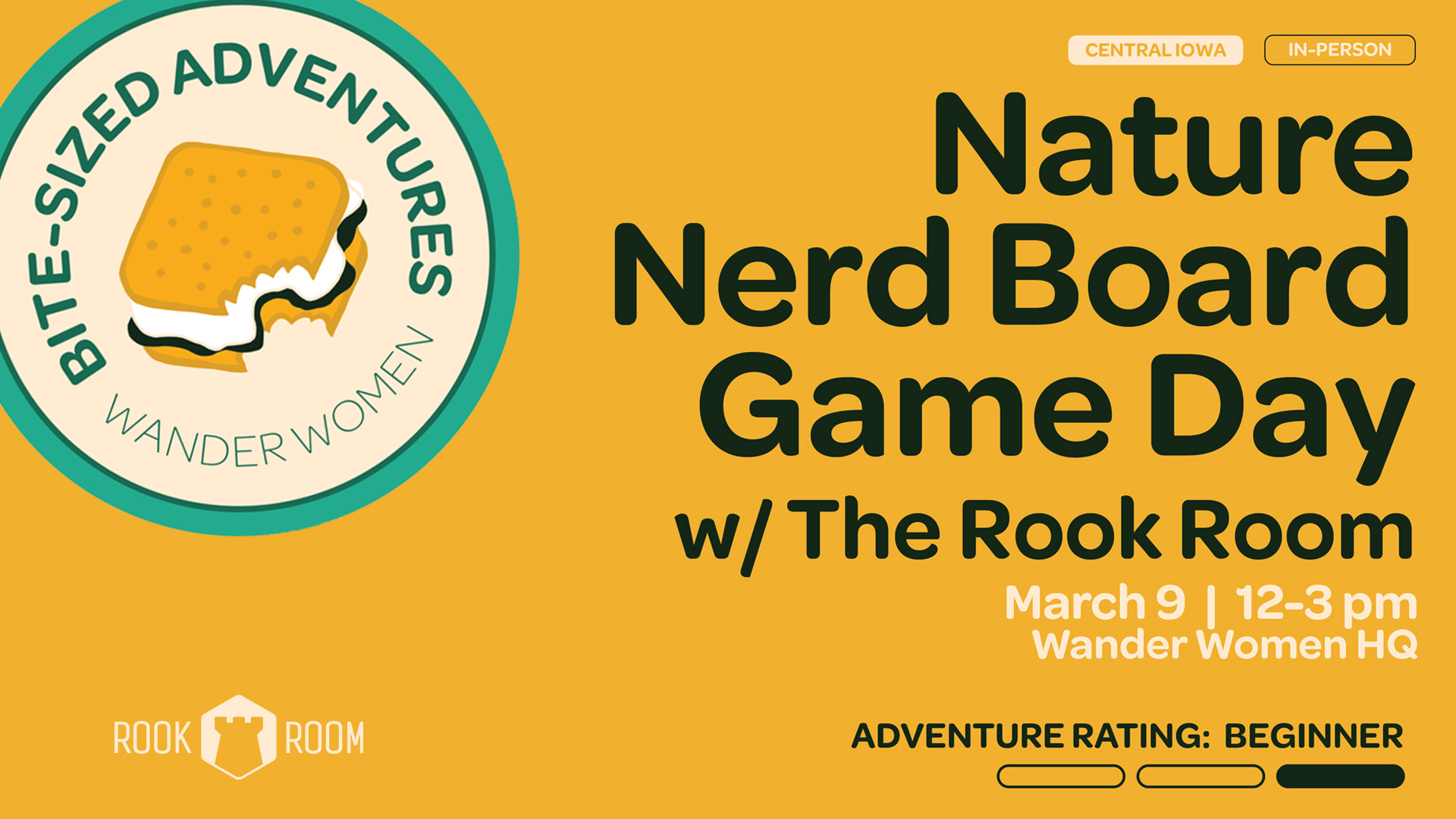 Wander Women Nature Game Day March 9, 2025 Event Image