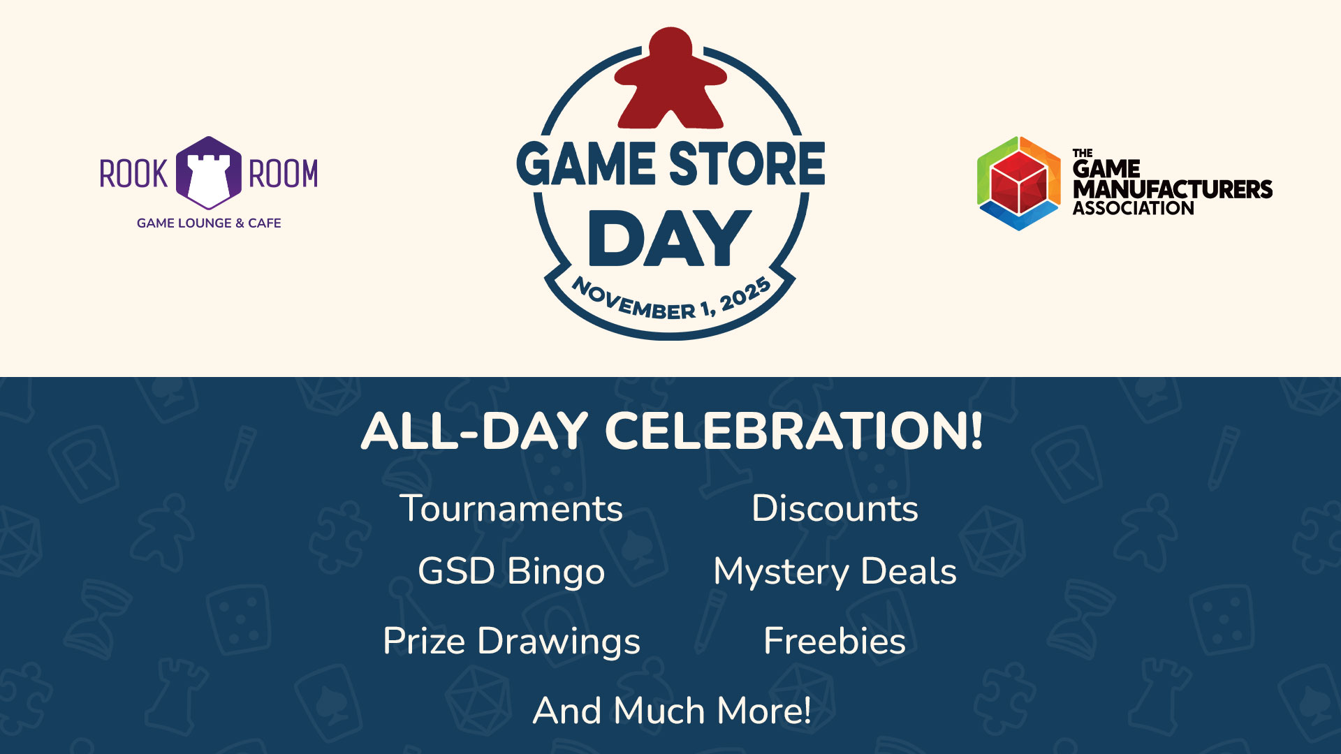 Game Store Day 2025 Event Graphic Game Store Day 2025 Event Graphic